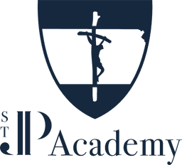 St. John Paul II Academy banner logo